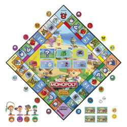 jeu : Monopoly Animal Crossing éditeur : Hasbro version française