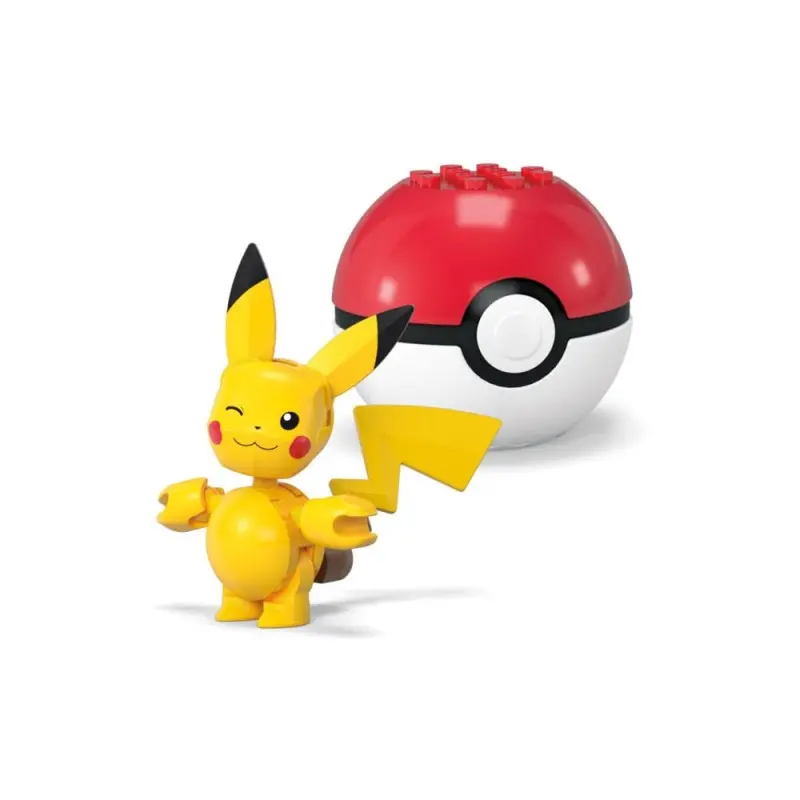 Pokémon jeu de construction MEGA Poké Ball Collection: Pikachu & Métamorph | 0194735275908