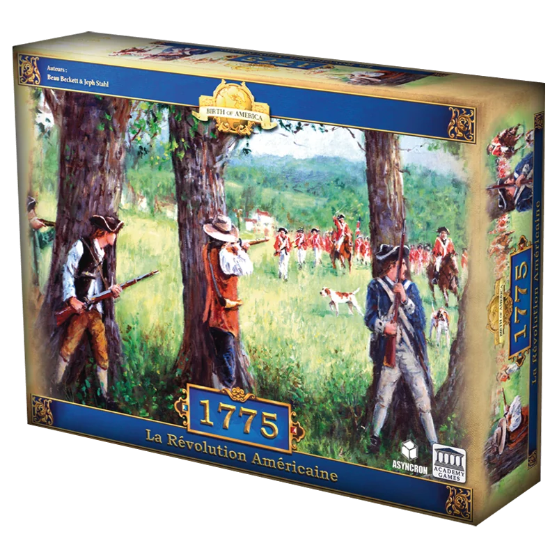 Game: Birth of America - 1775 The American Revolution
Publisher: Asyncron
English Version