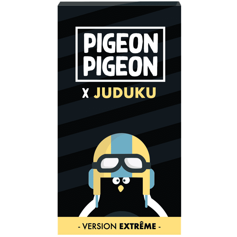 jeu : Pigeon Pigeon Noir x Juduku : Version Extrême éditeur : Éditions Napoléon version française