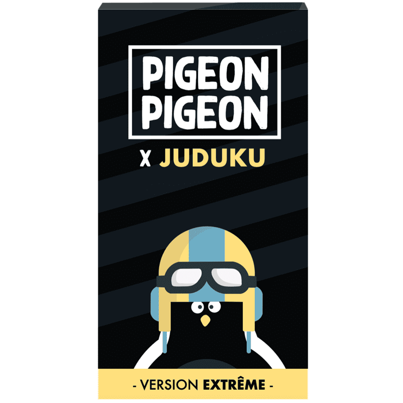 jeu :  Pigeon Pigeon Noir x Juduku : Version Extrême
éditeur : Éditions Napoléon
version française