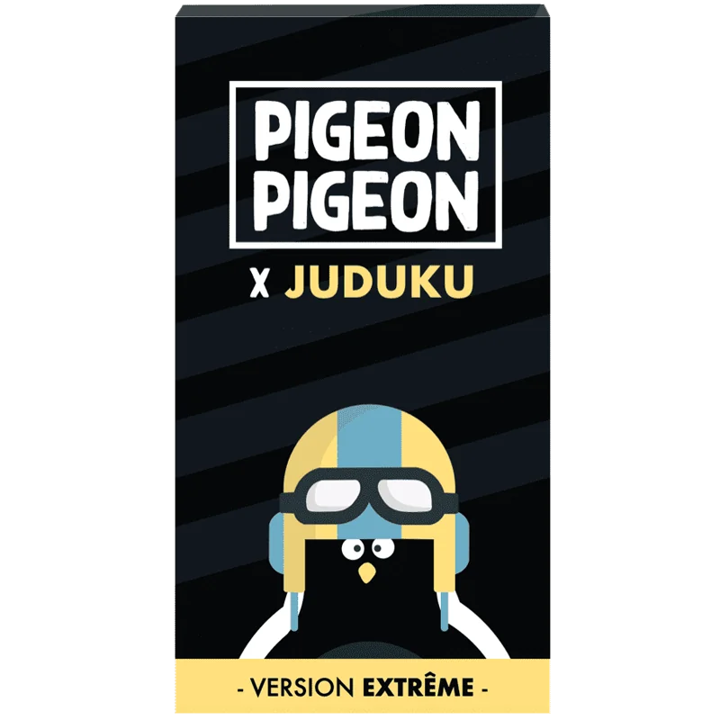 jeu :  Pigeon Pigeon Noir x Juduku : Version Extrême
éditeur : Éditions Napoléon
version française