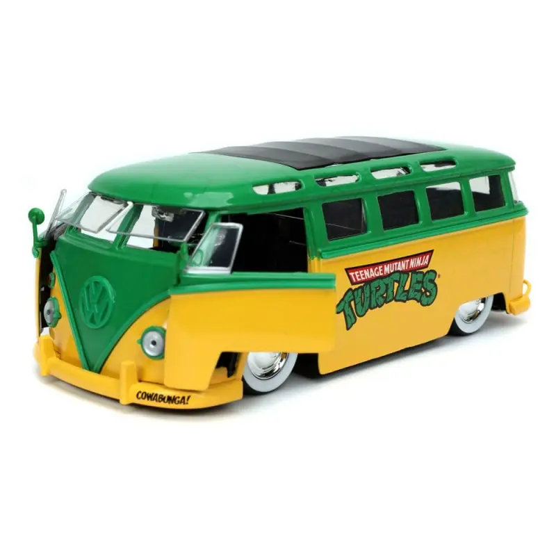 Tortues Ninja Véhicule 1/24 1962 VW Bus Leonardo | 4006333070990