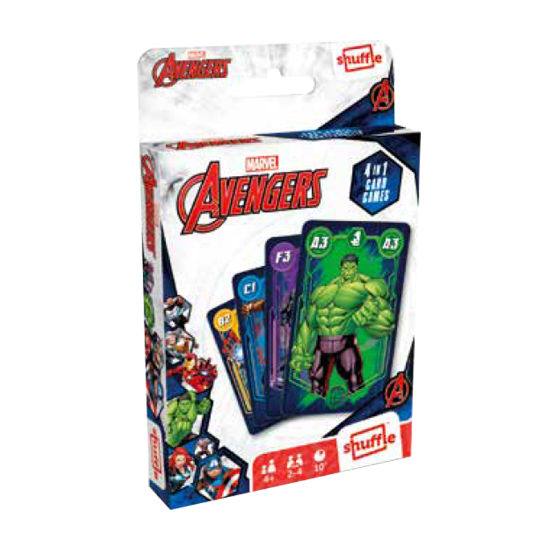 jeu : Marvel Avengers - Jeu De 7 Familles éditeur : Cartamundi version française