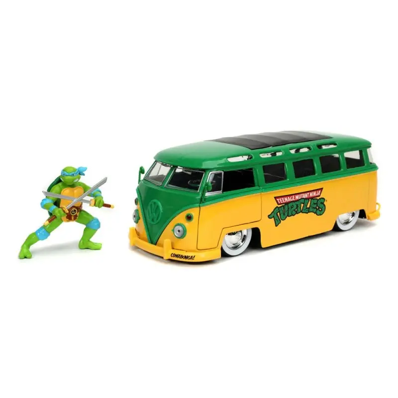 Tortues Ninja Véhicule 1/24 1962 VW Bus Leonardo | 4006333070990