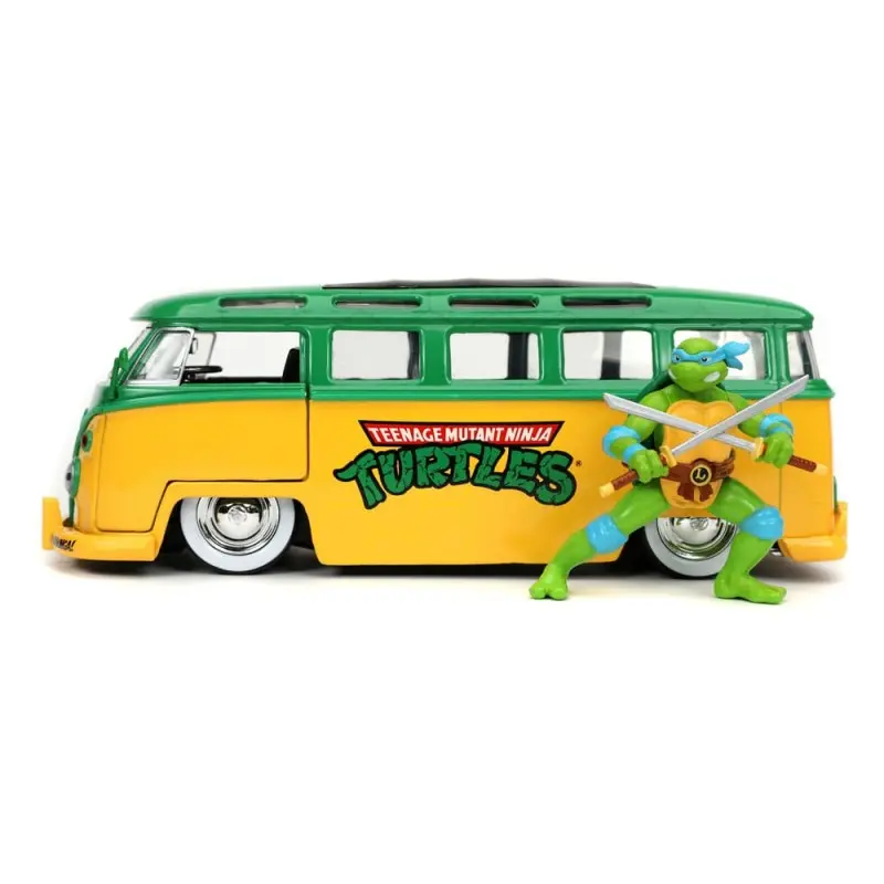 Tortues Ninja Véhicule 1/24 1962 VW Bus Leonardo | 4006333070990