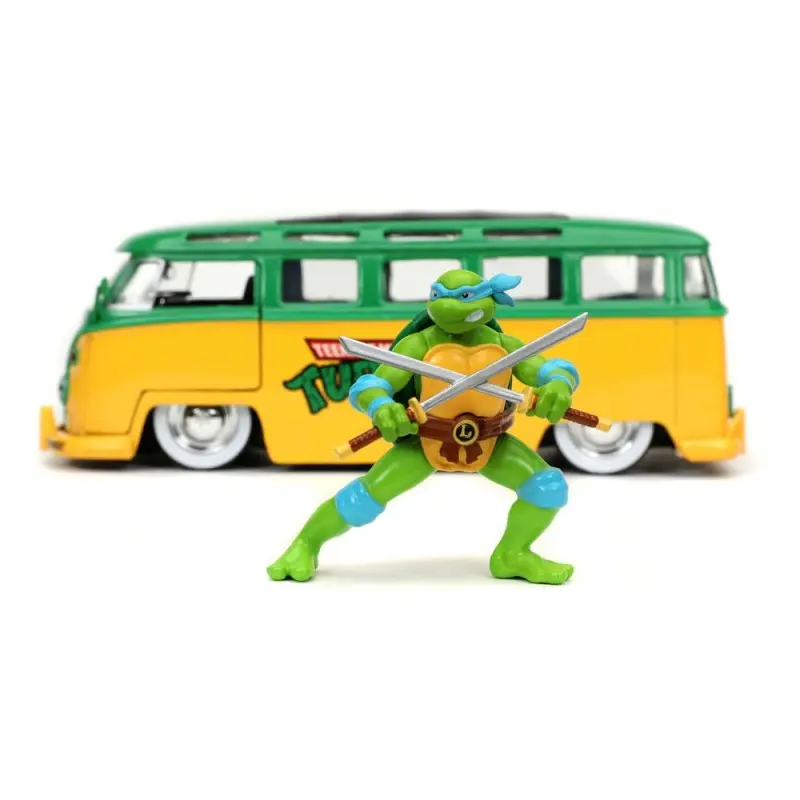 Tortues Ninja Véhicule 1/24 1962 VW Bus Leonardo | 4006333070990