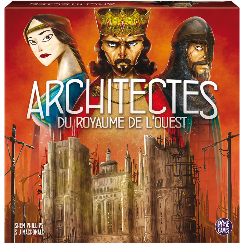 jeu : Architectes du Royaume de l'Ouest éditeur : Pixie Games version française
