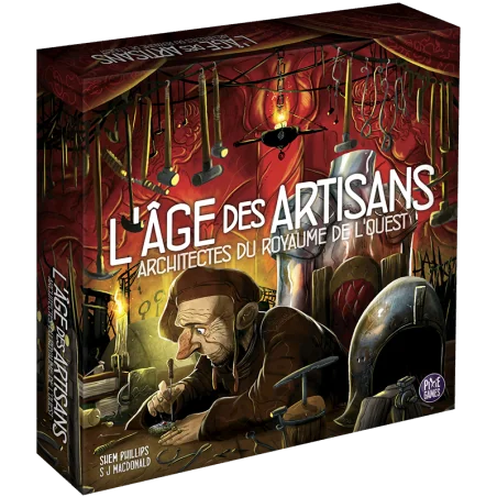 jeu : Architectes du Royaume de l'Ouest - Ext. L'Âge des Artisans
éditeur : Pixie Games
version française