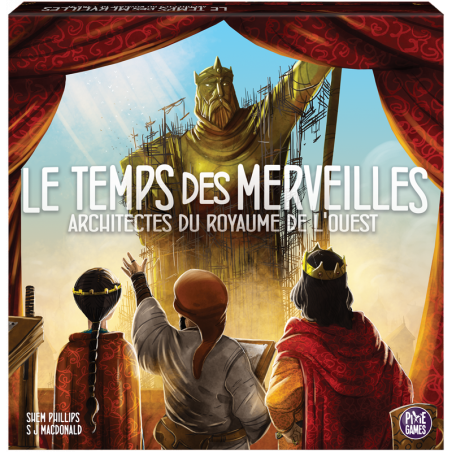 jeu : Architectes du Royaume de l'Ouest - Ext. Le Temps des Merveilles éditeur : Pixie Games version française jeu : Architectes du Royaume de l'Ouest - Ext. Le Temps des Merveilles éditeur : Pixie Games version française
