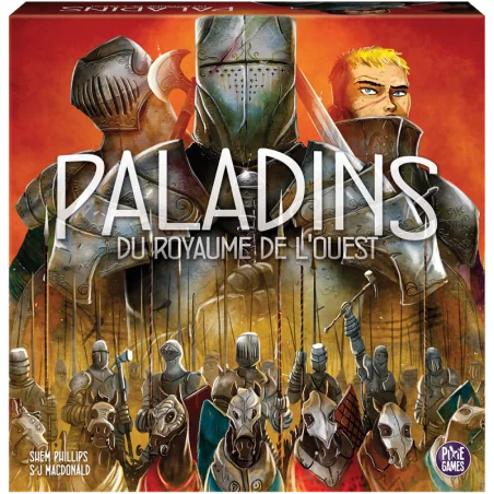 jeu : Paladins du Royaume de l'Ouest
éditeur : Pixie Games
version française