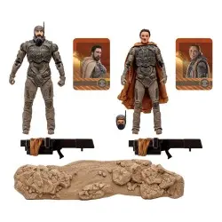 Dune, deuxième partie pack de 2 figurines Stilgar & Shishakli (Gold Label) 18 cm | 0787926106787