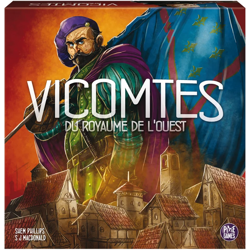 Game: Viscounts of the Western Kingdom
Publisher: Pixie Games
English Version