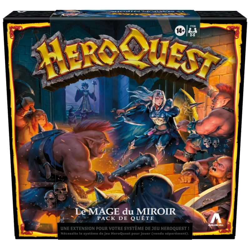 jeu : HeroQuest - Le Mage du Miroir VF
éditeur : Hasbro
version française
extension pour HeroQuest
