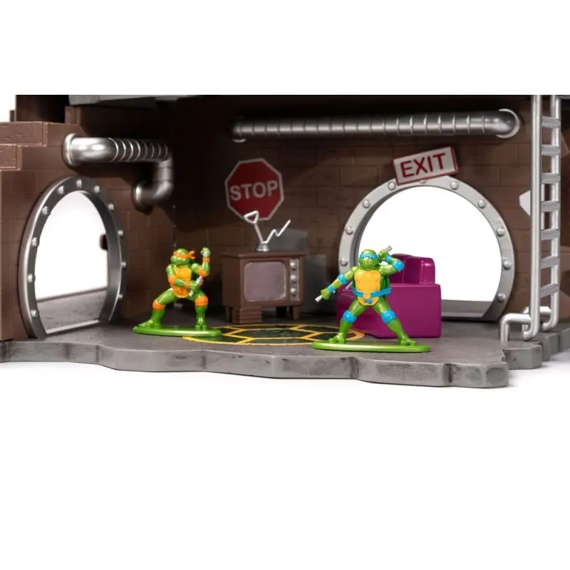 Tortues Ninja diorama Nano Metalfigs Nano Scene  | 4006333085895