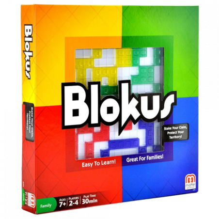 Spel: Blokus
Uitgever: Mattel
Engelse versie