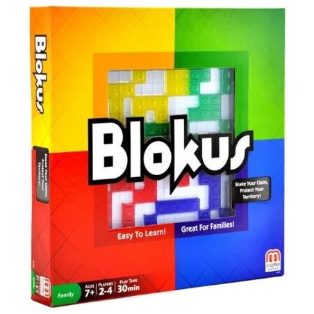 Spel: Blokus
Uitgever: Mattel
Engelse versie