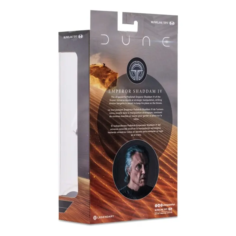 Dune, deuxième partie figurine Emperor Shaddam IV 18 cm | 0787926106879