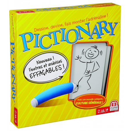 jeu : Pictionary éditeur : Mattel version française jeu : Pictionary éditeur : Mattel version française