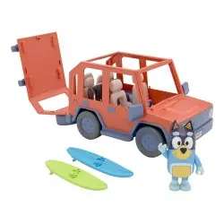 Bluey figurine et véhicule Bluey Family Cruiser | 0630996130186