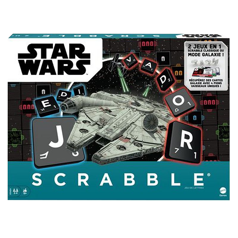 jeu : Scrabble Star Wars éditeur : Mattel version française