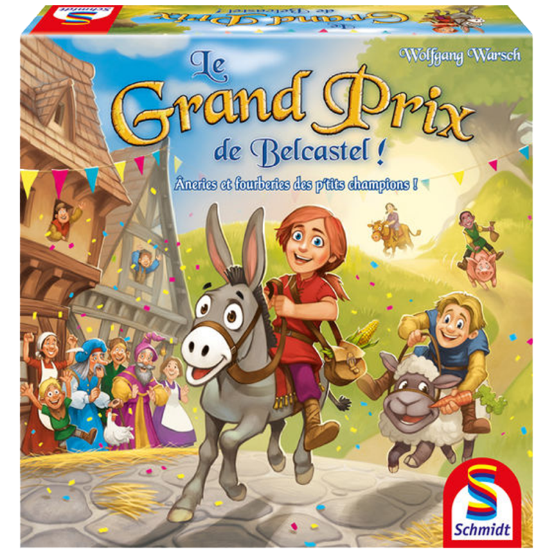 Game: De Grand Prix van Belcastel!
Uitgever: Schmidt
Engelse versie