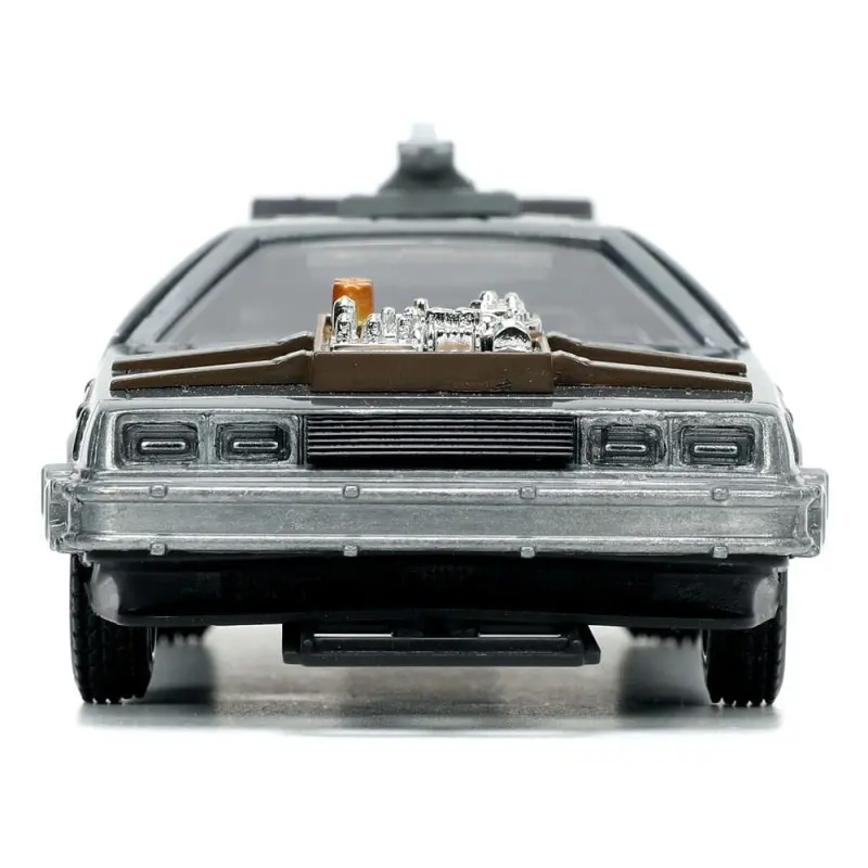 Retour vers le Futur III DeLorean Time Machine Free Rolling 1/32 métal Hollywood Rides  | 0801310322901