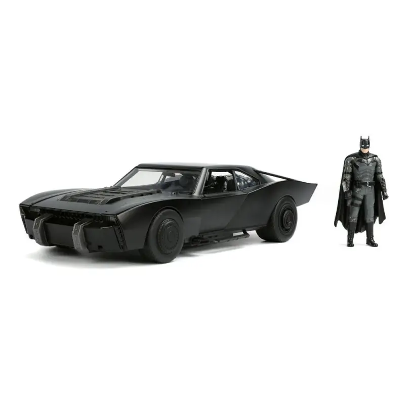 Batman 2022 1/18 Hollywood Rides 2022 Batmobile métal avec figurine | 0801310325049
