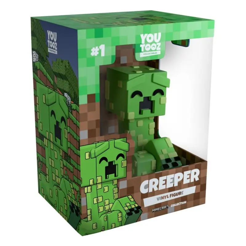 Minecraft Vinyl figurine Haunted Creeper 10 cm | 0810122548584