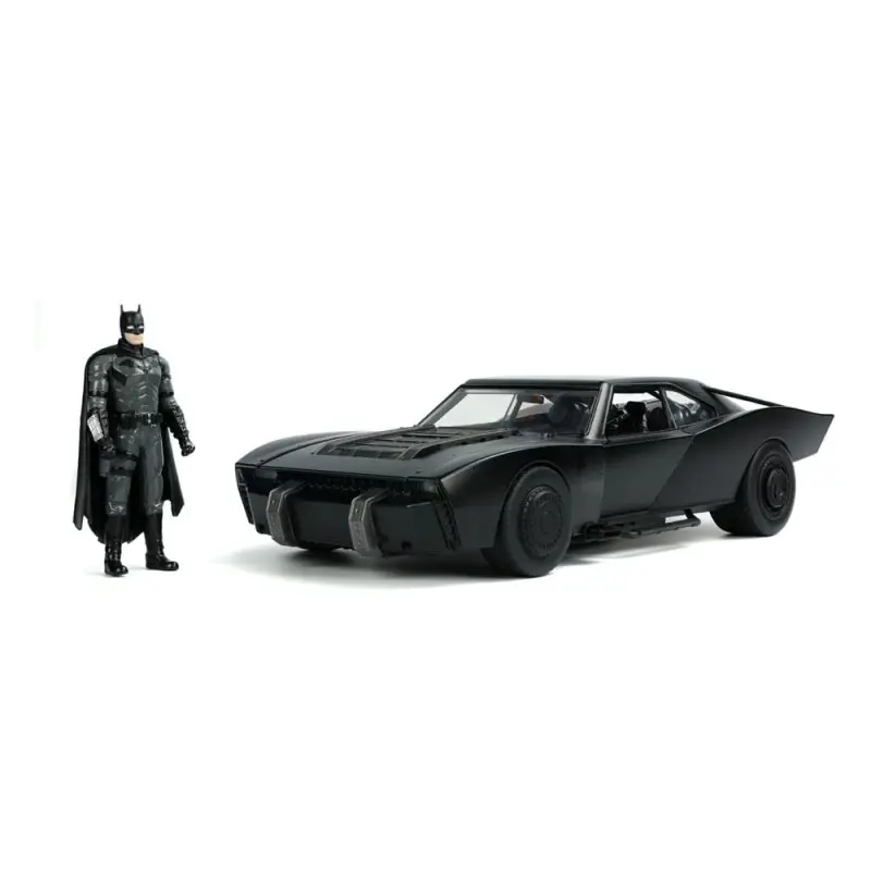 Batman 2022 1/18 Hollywood Rides 2022 Batmobile métal avec figurine | 0801310325049