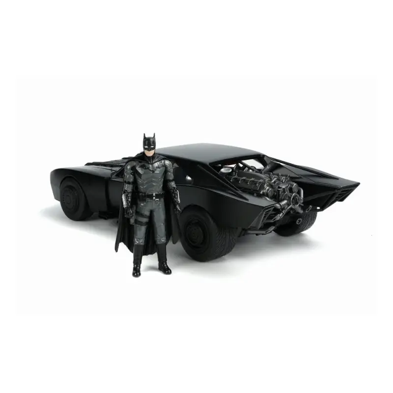 Batman 2022 1/18 Hollywood Rides 2022 Batmobile métal avec figurine | 0801310325049