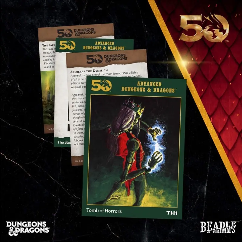 Dungeons & Dragons pack dés Classic Module Tomb of Horrors (7) | 0850060996092