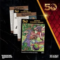 Dungeons & Dragons pack dés Classic Module Journey to the Barrier Peaks (7) | 0850060996061