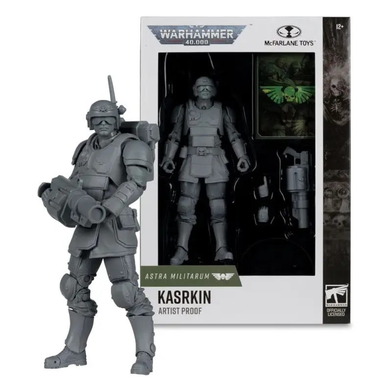 Warhammer 40,000 figurine Kasrkin (Astra Militarum) Artist Proof 18 cm | 0787926109627