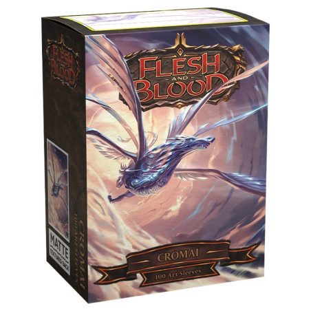 jcc/tcg : Flesh and Blood produit : Standard Art Sleeves - Cromai (100 Sleeves) marque : Dragon Shield jcc/tcg : Flesh and Blood produit : Standard Art Sleeves - Cromai (100 Sleeves) marque : Dragon Shield