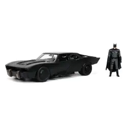 Batman 2022 1/24 Hollywood Rides 2022 Batmobile métal avec figurine | 0801310327319