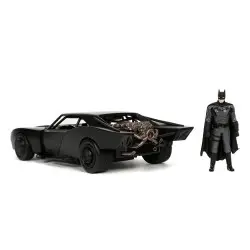 Batman 2022 1/24 Hollywood Rides 2022 Batmobile métal avec figurine | 0801310327319