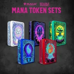 Magic the Gathering Dice and Token Pack Black Mana | 0850060996009