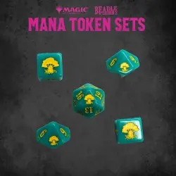 Magic the Gathering Dice and Token Pack Green Mana | 0850060996023