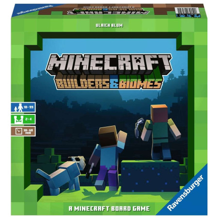 jeu : Minecraft - Builders & Biomes éditeur : Ravensburger version française