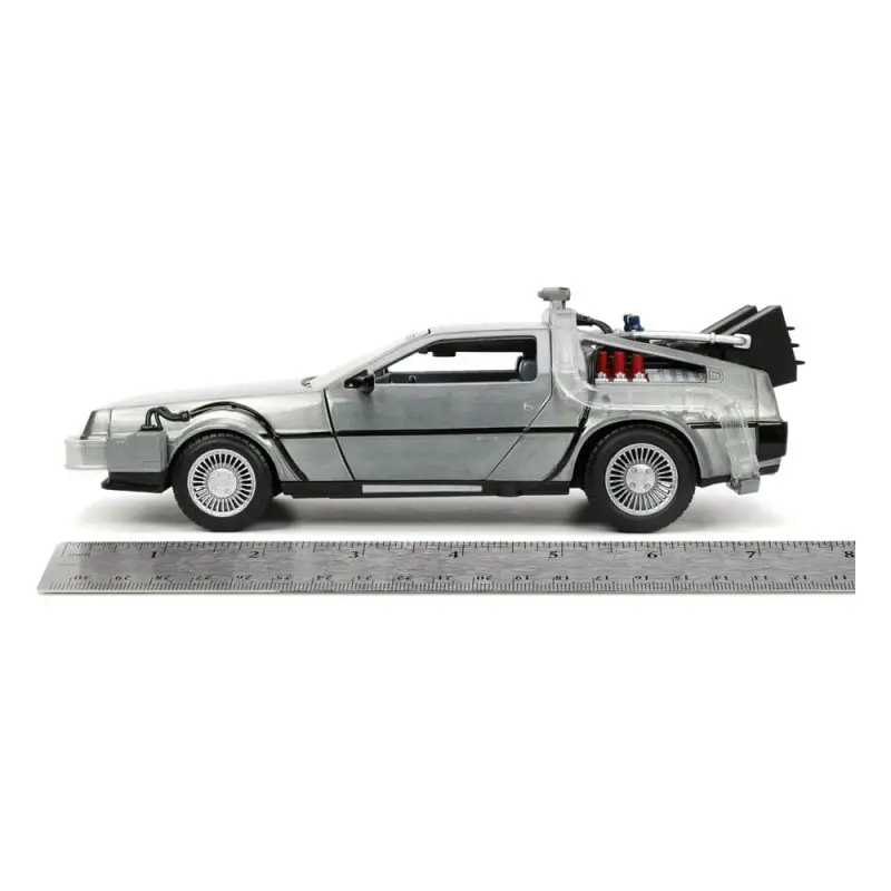 Back to the Future 1/24 Hollywood Rides Back to the Future 1 Time Machine | 0801310329115