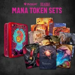 Magic the Gathering Dice and Token Pack Red Mana | 0850060996047