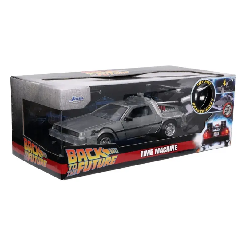 Back to the Future 1/24 Hollywood Rides Back to the Future 1 Time Machine | 0801310329115