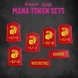 Magic the Gathering Dice and Token Pack Red Mana | 0850060996047