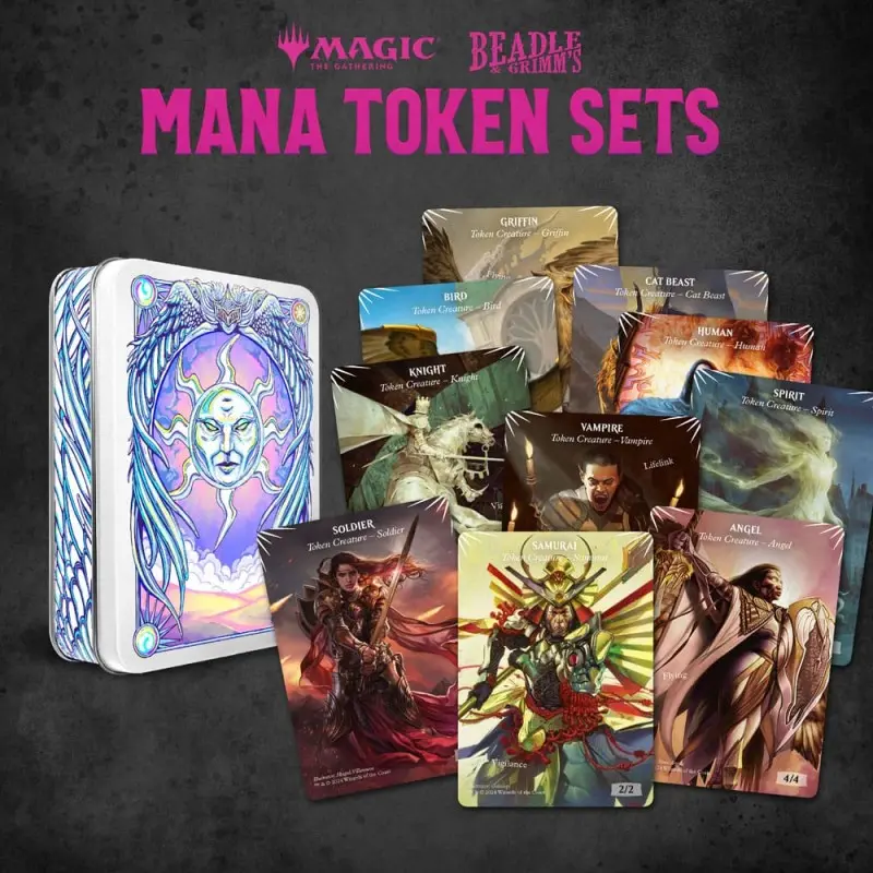 Magic the Gathering Dice and Token Pack White Mana | 0850060996030