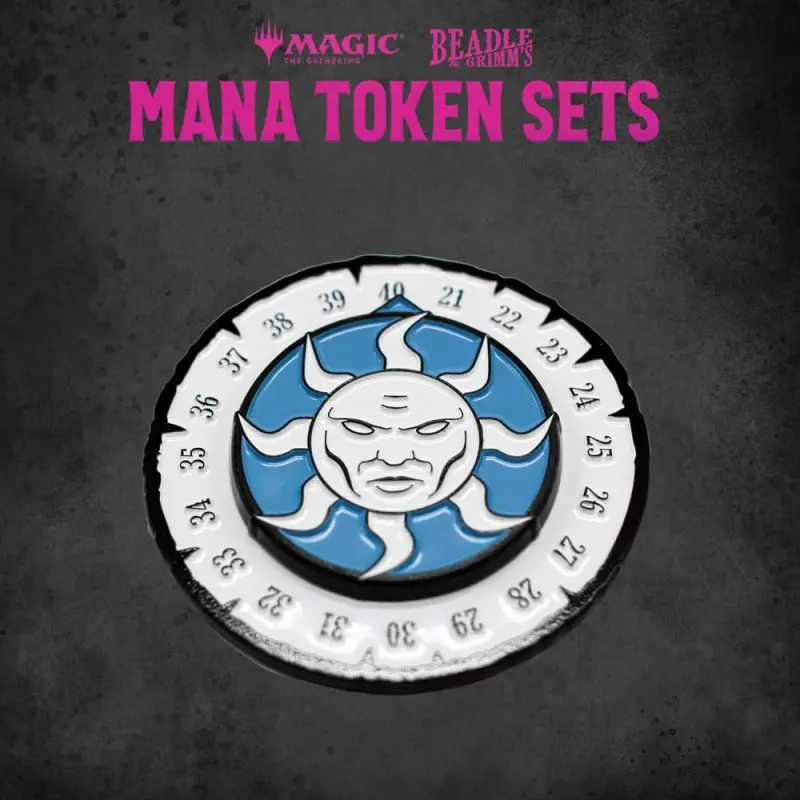 Magic the Gathering Dice and Token Pack White Mana | 0850060996030