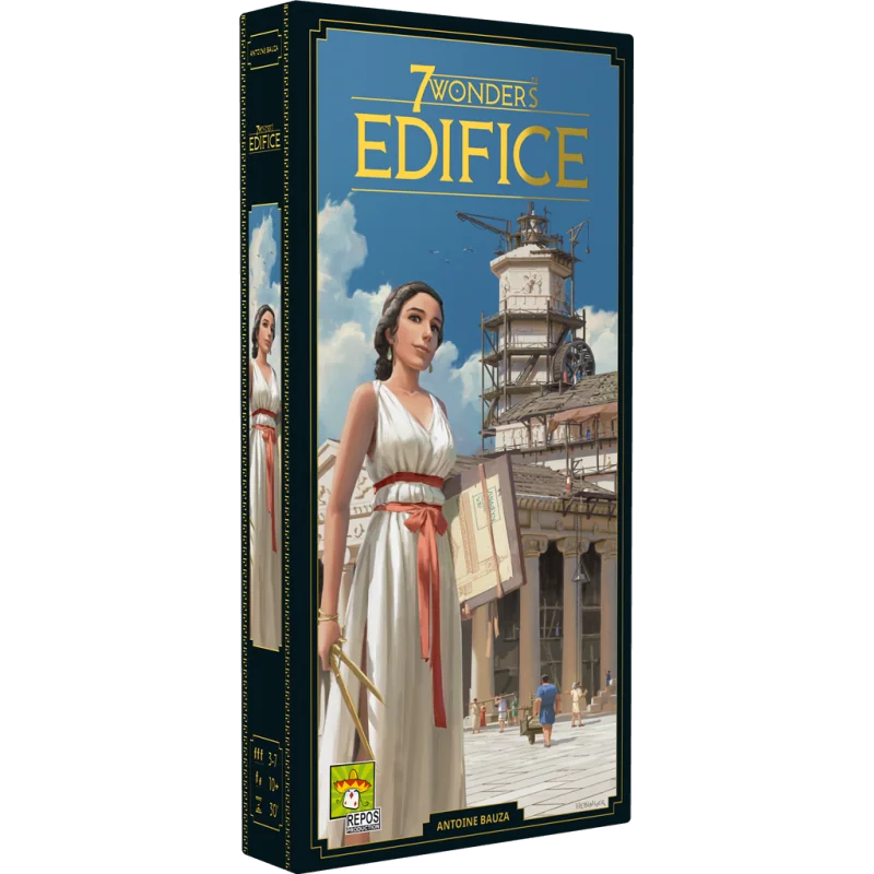 Spel: 7 Wonders V2 - Uitbreiding van het gebouw
Uitgever: Repos Production
Engelse versie