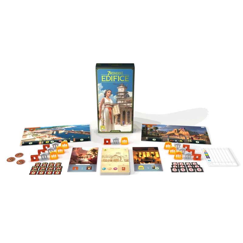 jeu : 7 Wonders V2 - Extension Edifice
éditeur : Repos Production
version française