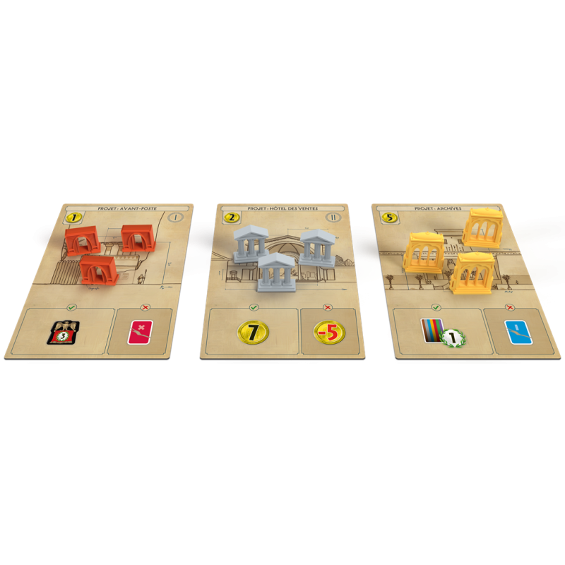 Spel: 7 Wonders V2 - Uitbreiding van het gebouw
Uitgever: Repos Production
Engelse versie