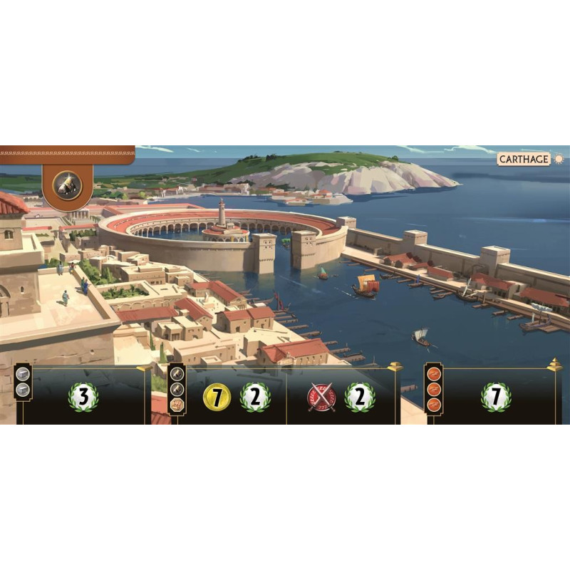 Spel: 7 Wonders V2 - Uitbreiding van het gebouw
Uitgever: Repos Production
Engelse versie